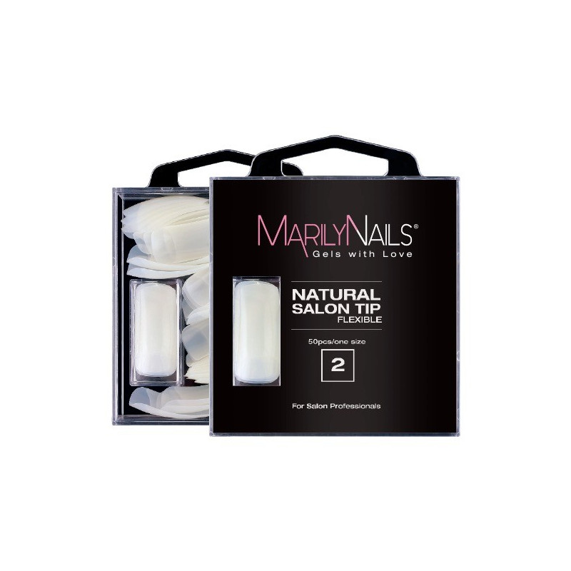 MN Marilynails Tip Natural Salon (50pcs) N°2 BELUXIA ILE DE LA REUNION MN Marilynails Tip Natural Salon (50pcs) N°2 BELUXIA ILE DE LA REUNION